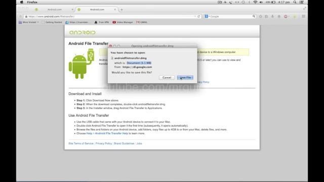 Transfer files between ANDROID & MAC смотреть онлайн
