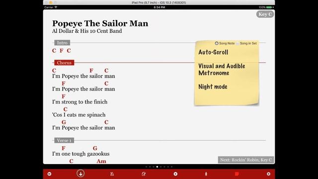 MySongbook App Preview смотреть онлайн