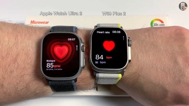 W69 Plus 2 SmartWatch vs Original Apple Watch Ultra 2 - SENSORS TEST! (watchOS 10, 2GB Storage) смотреть онлайн