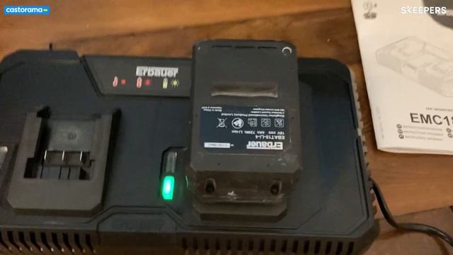 Avis consommateur : Chargeur de batterie rapide Erbauer 18V - pour 2 batteries смотреть онлайн