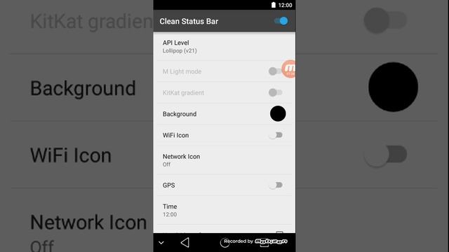 Status Bar hide. for Android смотреть онлайн