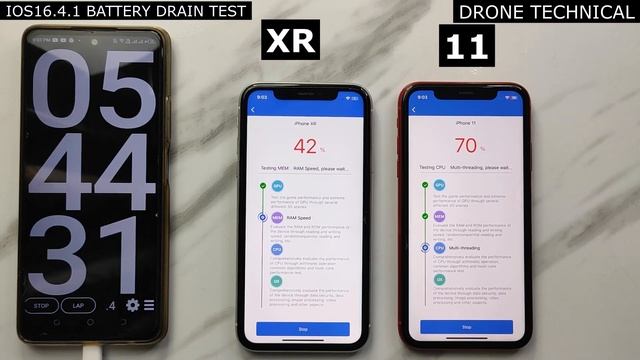 iPhone Xr vs 11 iOS16.4.1 Battery Drain Test!! Better than expected in 2023!! смотреть онлайн