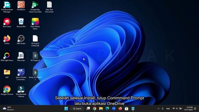 Cara Install OneDrive Langsung di Windows 11 , 10 dengan Command Prompt смотреть онлайн