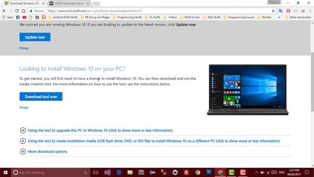 Installing the Creators Update in Windows 10 manually ||Latest Stable Build|2017 смотреть онлайн