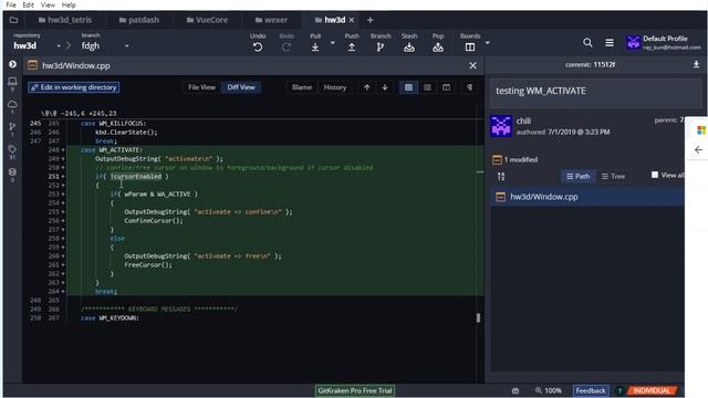 C++ 3D DirectX Tutorial [Cursor Hide / Cursor Confine] смотреть онлайн