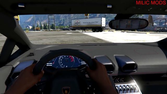 GTA V PC MODS Lamborghini Huracan LP 610-4 2016 смотреть онлайн
