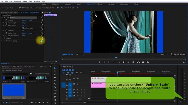 Upscale DV videos to Full HD in Premiere Pro CC смотреть онлайн