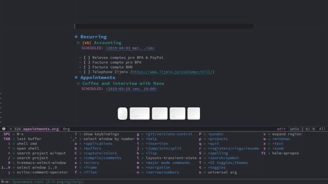 Spacemacs: Major Mode Commands and Shortcuts (tutorial) смотреть онлайн