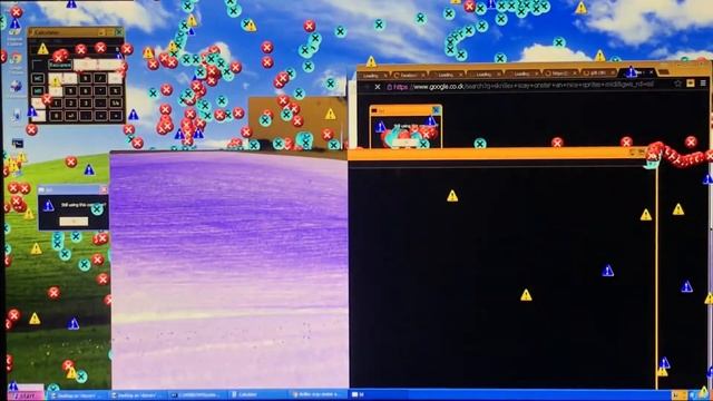 Destroying Windows XP with the Memz virus смотреть онлайн