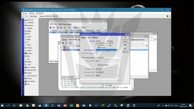 Hotspot Mikrotik - Login otomatis by MAC-Address смотреть онлайн
