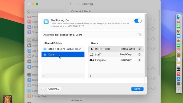 How to Enable Mac OS File Sharing & How to Share Folder on mac, Enable Windows File Sharing SMB смотреть онлайн