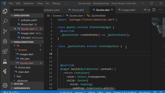 Diwali Special Flutter App | Speed Code | GitHub Link смотреть онлайн
