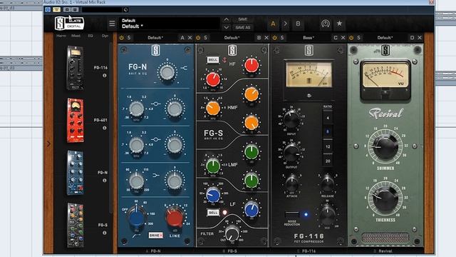Slate Digital Virtual Mix Rack смотреть онлайн