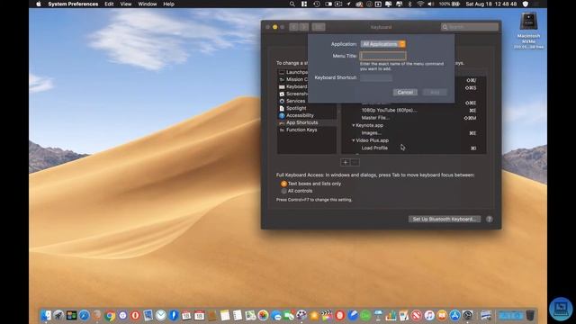 How to Map Custom Keyboard Shortcuts on a Mac! смотреть онлайн