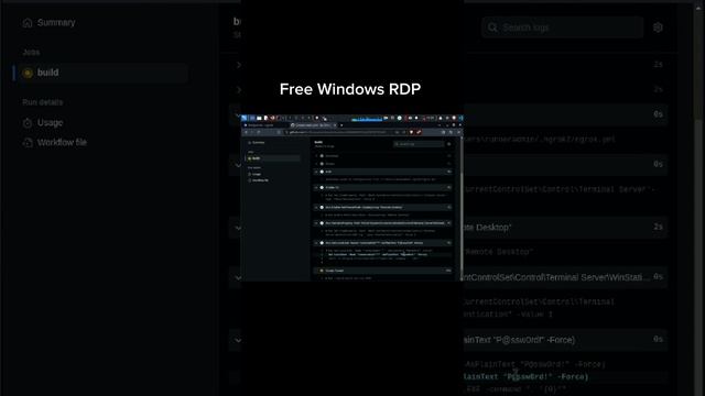 Windows RDP For Free смотреть онлайн