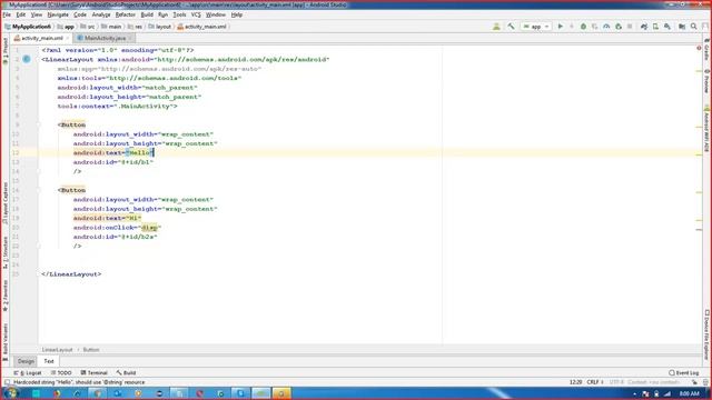 Android Studio Tutorial For Beginners - 17 | Event On Button | On Click Event (2019 Edition) смотреть онлайн