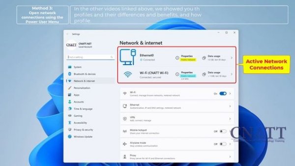 How to Open Network Connections (Adapters) in Windows 11
