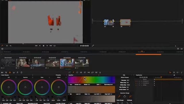 13 HSV qualifier Процедурные маски в DaVinci Resolve смотреть онлайн