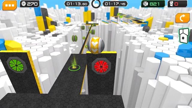 GYRO BALLS - All Levels NEW UPDATE Gameplay Android, iOS #495 GyroSphere Trials смотреть онлайн