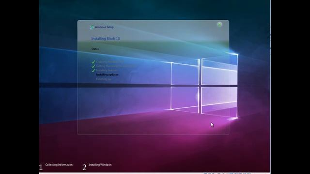 Windows 10 PRO BLACK x64 JUNE 2017 смотреть онлайн