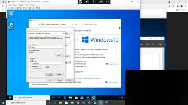 Join computers to Domain in windows server 2016 смотреть онлайн