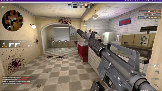 CSGO on Mac Mini M1 下載 DeathMatch Iris | Got so lucky, yet still losing. 🤨 смотреть онлайн