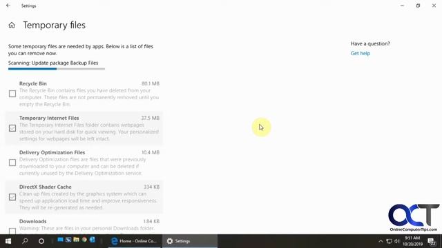 Windows 10 Disk Cleanup смотреть онлайн
