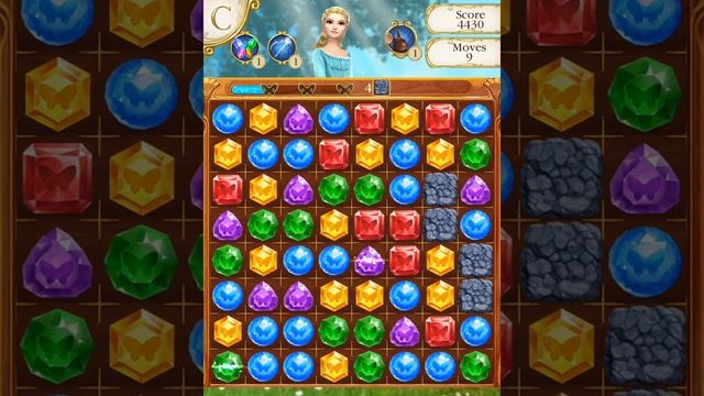 [Cinderella Free Fall] level 21 [Disney] смотреть онлайн