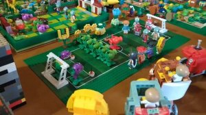 lego Plants vs Zombies Растения против зомби лего
