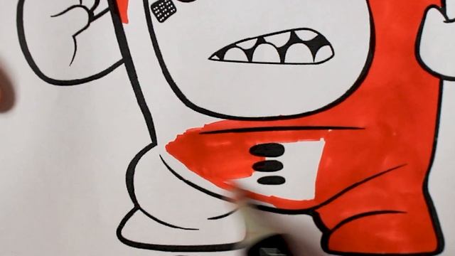 Oddbods  Painting  How To Draw Cute Oddbods Characters