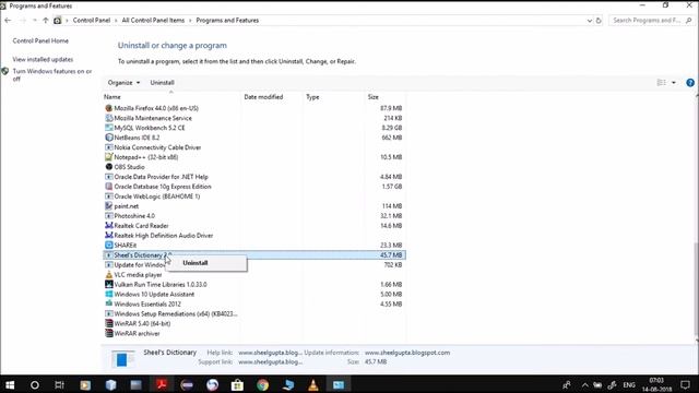 Uninstalling software/program on windows 10, 8 & 7 смотреть онлайн