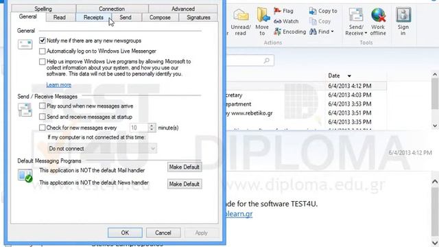 Configure Windows Live Mail so that you can read email messages as plain text. смотреть онлайн