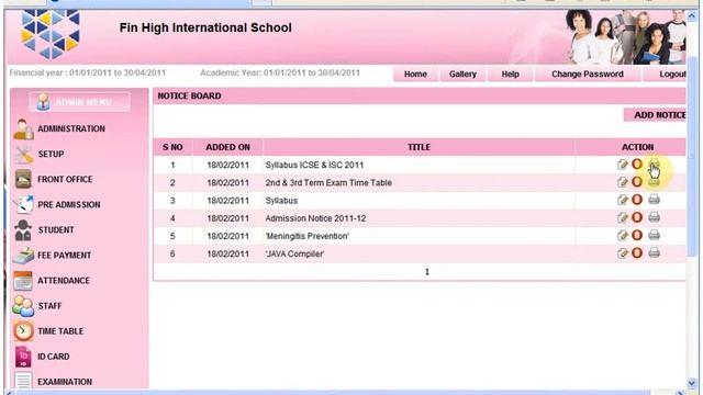 School Software 17 Notice Board.flv смотреть онлайн