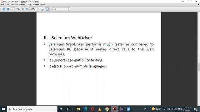 What is Selenium | Selenium Components | Selenium Advantages | Run Simple Project using Selenium смотреть онлайн