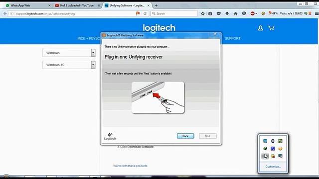 How To Install Logitech Unifying Mouse Receiver Sofware When The Original Lost смотреть онлайн