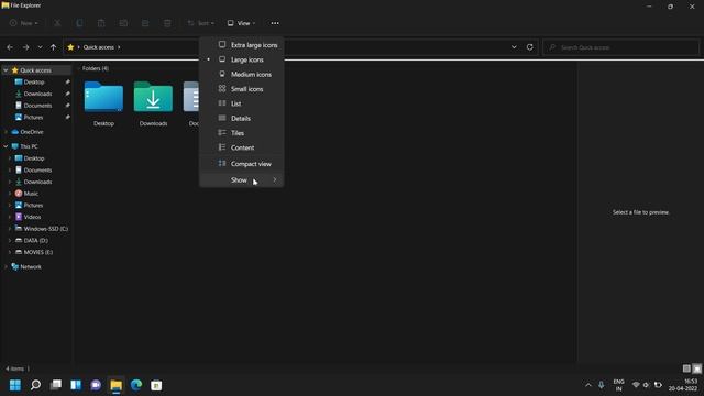 How to Hide Preview Pane in Windows 11 File Explorer | How to disable Preview Pane in File Explorer смотреть онлайн