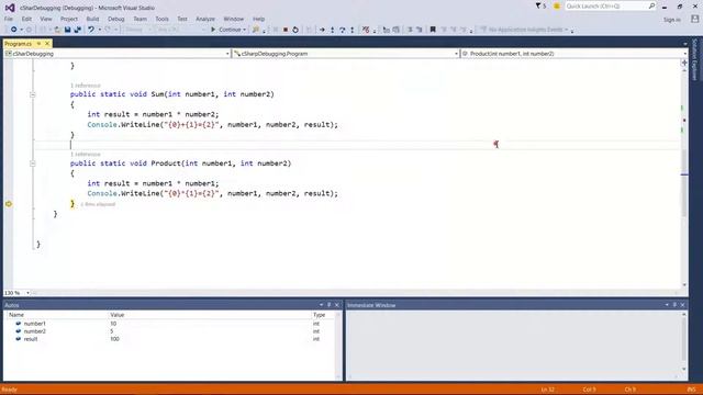 C# Tutorial - Part 11 - Visual Studio Debugging- C# קורס תכנות смотреть онлайн