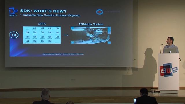Alessandro Terenzi (Inglobe Technologies) Developing AR Apps with the ARMedia SDK смотреть онлайн