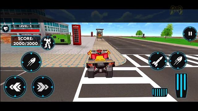 Car Robot Drone Transform Battle City || Android Gameplay смотреть онлайн