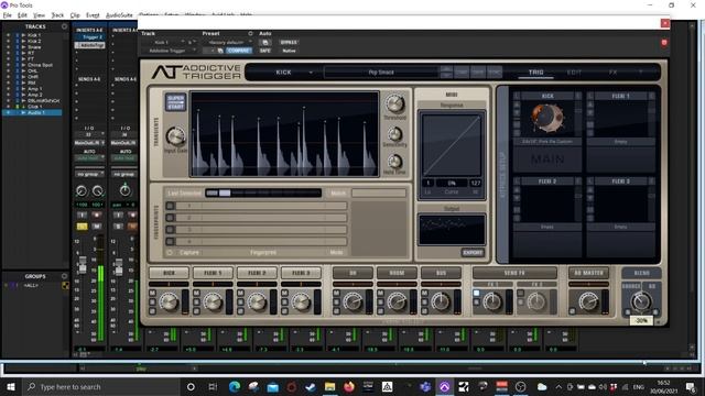 Pop Drum Replacement Tutorial (with Addictive Trigger) смотреть онлайн