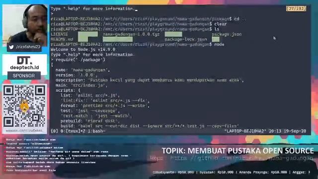 🔴 Membuat Pustaka Open Source Bagian 5 | RandomScreencast смотреть онлайн