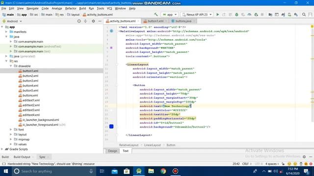 how to make beautiful button with shape in android studio tutorial #part-2 смотреть онлайн