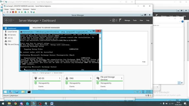 Windows Server Exchange Server Kurulumu смотреть онлайн