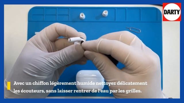Comment bien nettoyer ses AirPods Pro Apple смотреть онлайн
