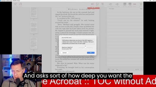 PDF Outliner: Effortless TOC for Scanned Books on Mac смотреть онлайн