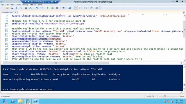 Configure Hyper-V Replica with Powershell on Windows Server 2012 смотреть онлайн