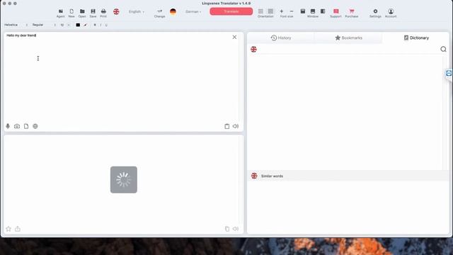 Lingvanex App User's Guide for MacOS | Translator for Mac OS смотреть онлайн