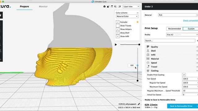 How to avoid supports in cura (or your favorite slicer) смотреть онлайн