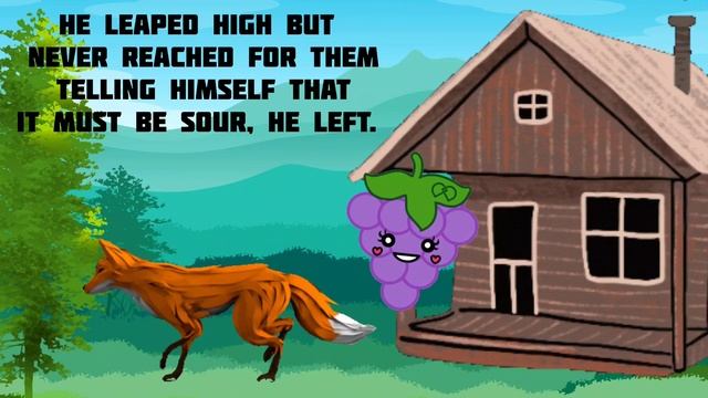 THE FOX & THE GRAPES | Short  Stories In English With Moral | #shortstory#infobells#babylemon