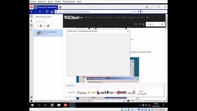 Installation agent NsClient++ pour hôtes Windows смотреть онлайн